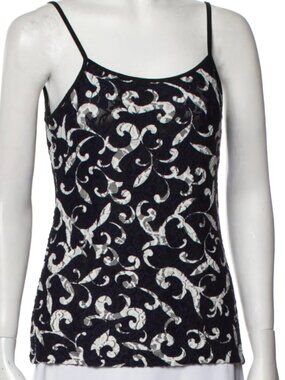 ANNE FONTAINE LACE TANK TOP SIZE 42
